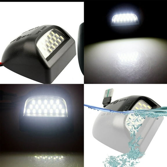 US LED License Plate Light Pair fits 00-06 Chevy Tahoe Suburban GMC Yukon XL