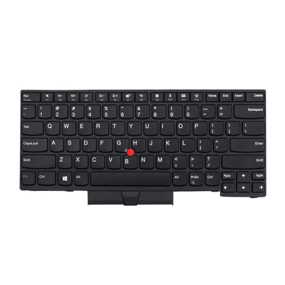 US Layout Replacement Laptop Keyboard Glossy Black for L480 L490 E480 E485 E490 E495
