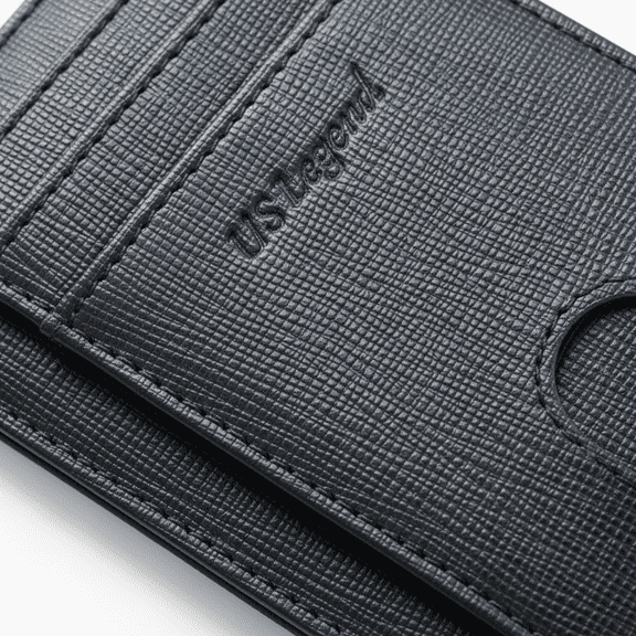 US Legend Slim Minimalist Front Pocket RFID Blocking Leather Wallets for Men and Women