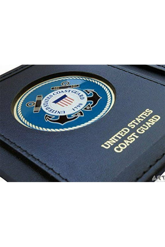 US Made Black Trifold Genuine Leather WALLET, Single ID Window and CC Slots