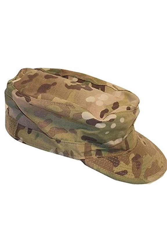 US Made Multicam Patrol Cap, Durable Military Style Cap, Size Large.