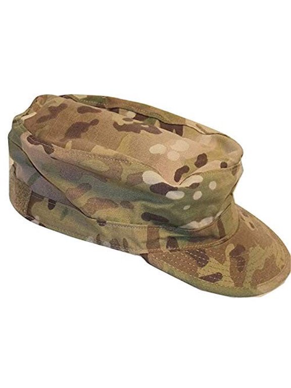 US Made Multicam Patrol Cap, Durable Military Style Cap, Size Large.
