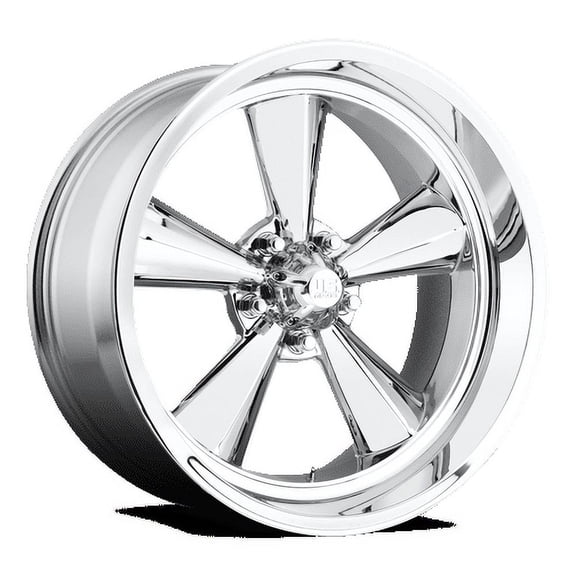 US Mag 1PC Aluminum Rim U104 STANDARD 15X7in Chrome Plated Finish, U10415706537