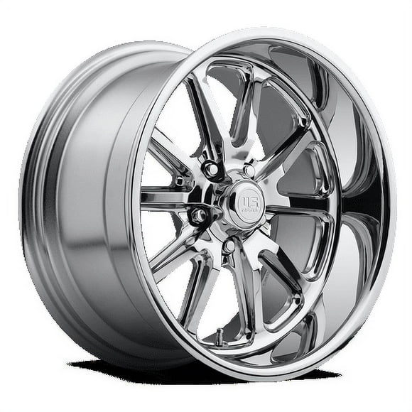 US Mag 1PC Aluminum Rim U110 RAMBLER 15X7in Chrome Plated Finish, U11015706140