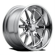 US Mag 1PC Aluminum Rim U110 RAMBLER 17X8in Chrome Plated Finish, U11017806545