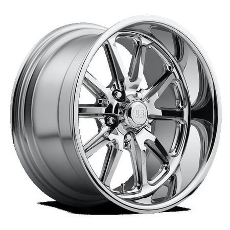 US Mag 1PC Aluminum Rim U110 RAMBLER 20X9.5in Chrome Plated Finish, U11020956552