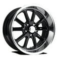 thumbnail image 1 of US Mag 1PC Aluminum Rim U121 RAMBLER 17X7in Gloss Black Finish, U12117706140, 1 of 3