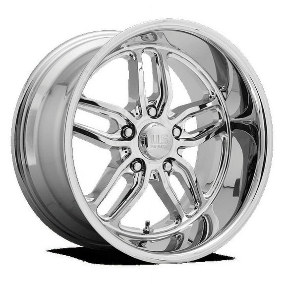 US Mag 1PC Aluminum Rim U127 CTEN 20X10in Chrome Plated Finish, U12720007355
