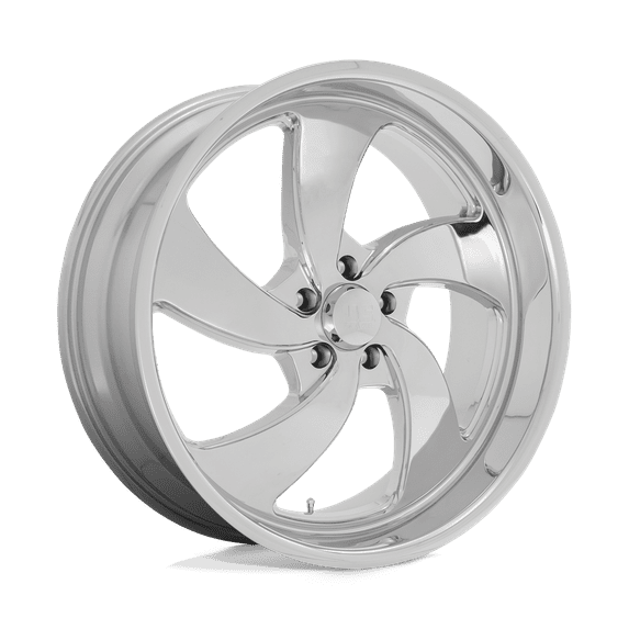 US Mag 1PC Cast Aluminum Rim U132 20X9.5 5X5.0 CHROME 1MM, U132209573+01R