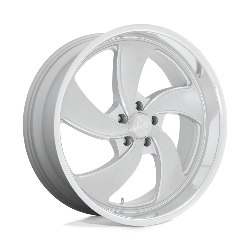 Mag Rim Line US Mag 1PC Cast Aluminum Rim U134 20X9.5 5X5.0 SLV-BRS-MIL-DCL 1MM ...