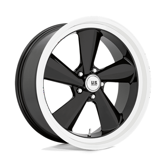 US Mag 1PC Cast Aluminum Rim U136 22X10.5 5X5.0 G-BLK DIA-LP 00MM, U13622057357L