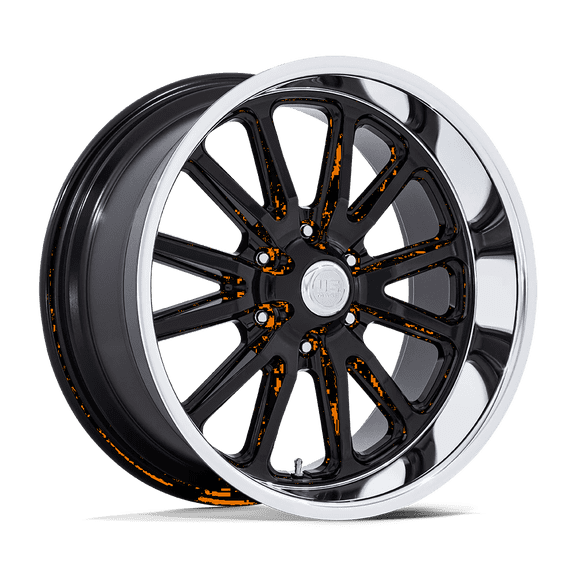 US Mag 1PC Cast Aluminum Wheel U145 20x8 6x5.5 G-BLK DIA-LP 1mm, UC145BD20806801
