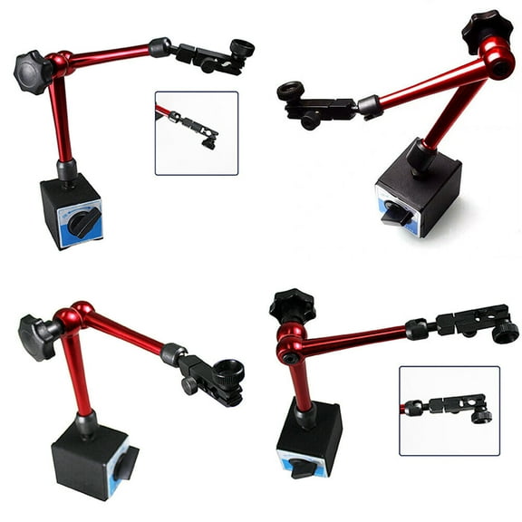 US Magnetic Base Adjustable Metal Test Indicator Holder Digital Level 14"