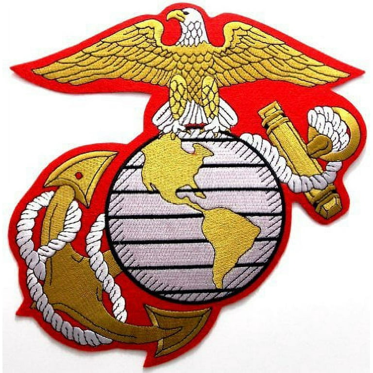 us-marine-corps-embroidered-large-insignia-patch-usmc-military-eagle-anchor-globe-logo-iron-on-walmart-com for Free Printable Marine Corps Emblem US Marine Corps Embroidered Large Insignia Patch USMC Military Eagle Anchor Globe Logo Iron-On - Walmart.com for Free Printable Marine Corps Emblem