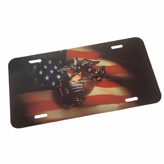 US Marine Corps Military License Plate