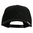 thumbnail image 1 of US Marine Corps Seal Embroidered 6 Panel Structured Cotton Twill Cap Made in USA - Black OSFM, 1 of 5