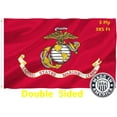 US Marine Corps USMC Flag 3x5 Outdoor Double Sided Heavy Duty Polyester
