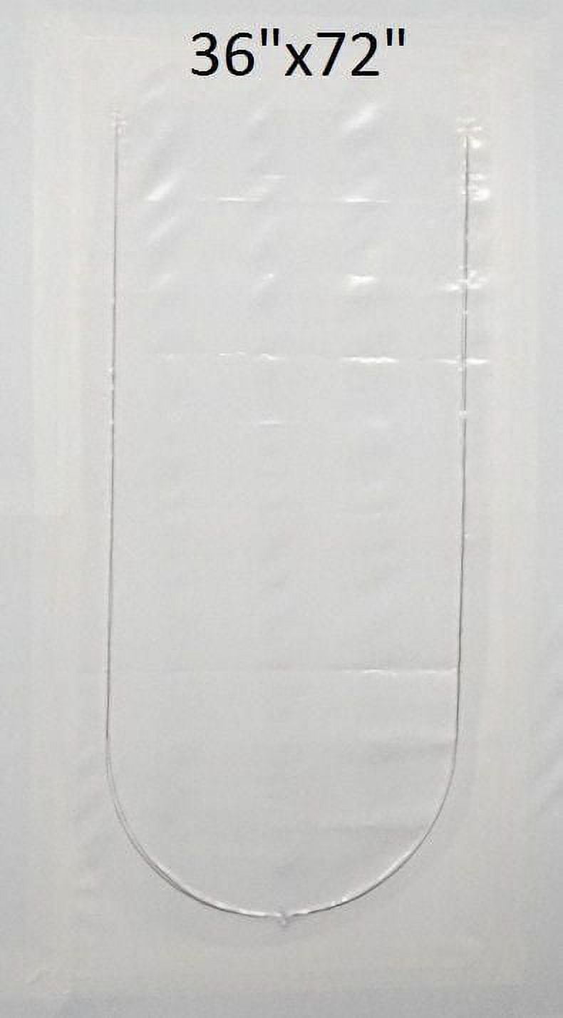 US Marine Products 36x72" White Boat Shrink Wrap Zipper Access Door
