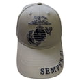 thumbnail image 1 of US Marine Semper Fidelis Beige Baseball Cap, 1 of 3