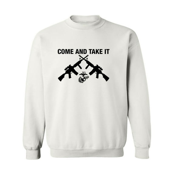 US Marines "EGA Come And Take It" Crewneck Sweatshirt