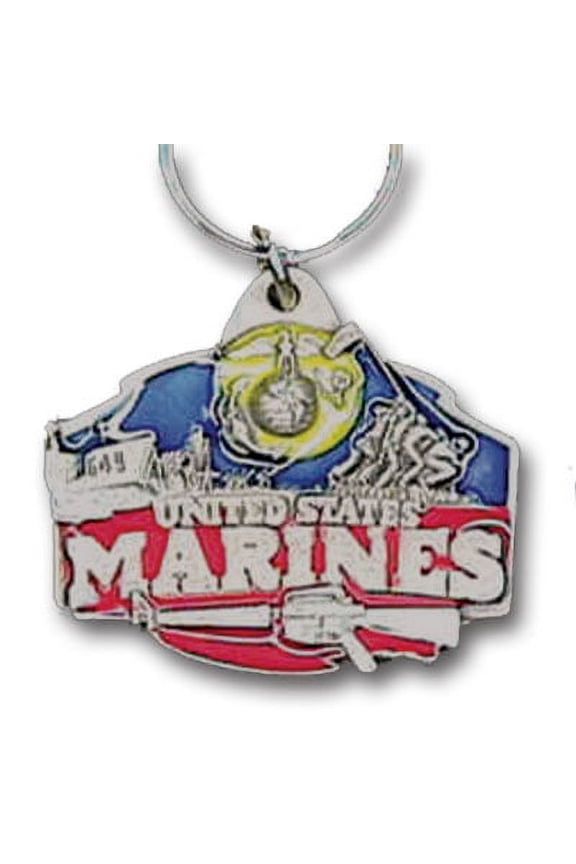 U. S. Marines Military Metal Key Chain