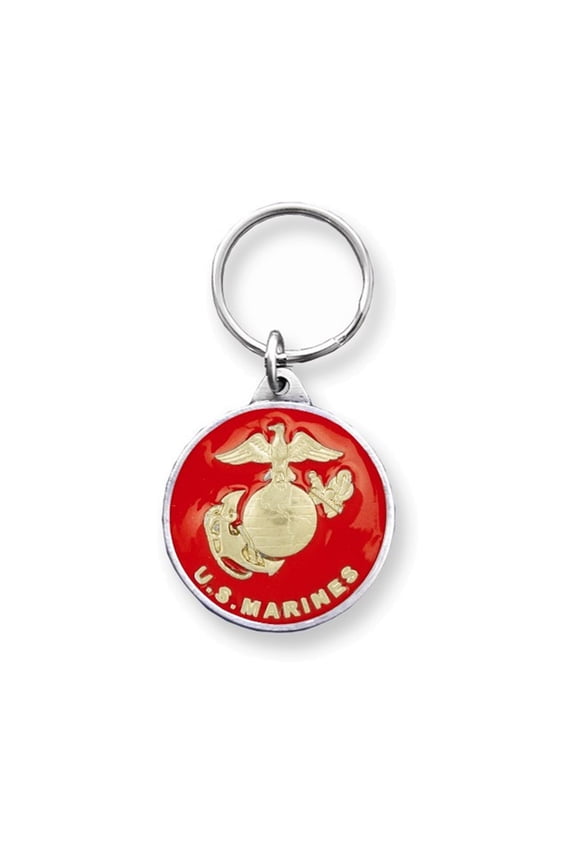 US Marines Pewter Key Ring