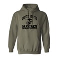 thumbnail image 1 of US Marines Semper Fidelis Adult Hooded Sweatshirt, 1 of 3