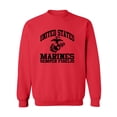thumbnail image 1 of US Marines Semper Fidelis Crewneck Sweatshirt, 1 of 3