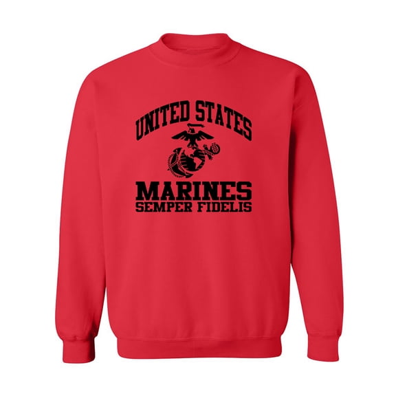 US Marines Semper Fidelis Crewneck Sweatshirt