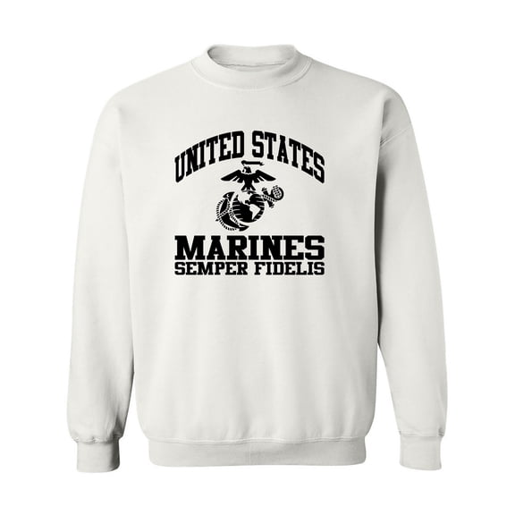 US Marines Semper Fidelis Crewneck Sweatshirt