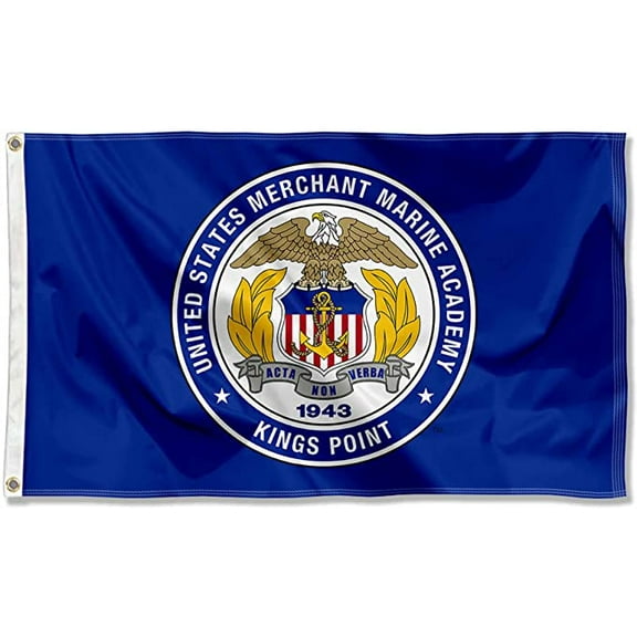 US Merchant Marine Mariners Flag Polyester 3x5 FT banner