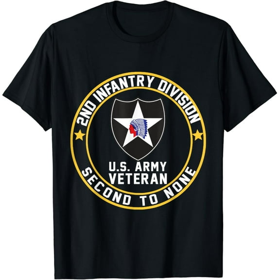 US Military 2nd Infantry Division Second To None T-Shirt