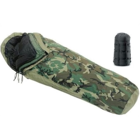 US Military 4-PC Weather Resistant Modular Sleep System with Waterproof Gore-Tex Cover