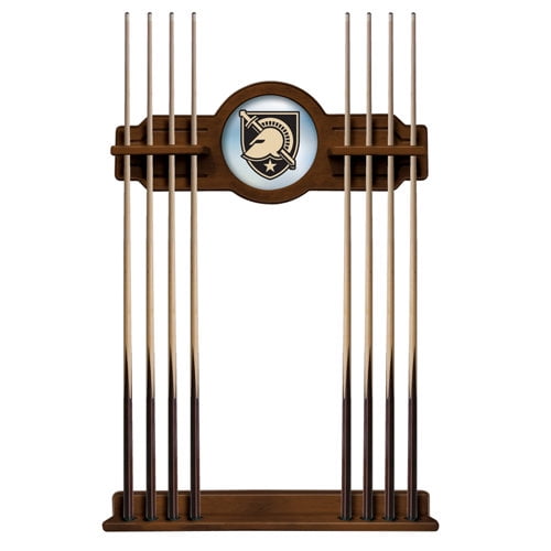 US Military Academy Solid Wood Cue Rack with a Chardonnay Finish