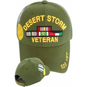 US Military Desert Storm Veteran ODS Olive Baseball Cap
