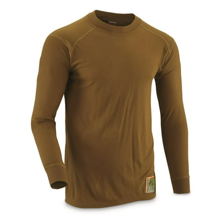 US Military Flame Resistant (FROG) Thermal Undershirt, Coyote, XL