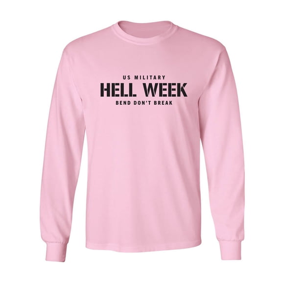 US Military Hell Week Adult Long Sleeve T-shirt