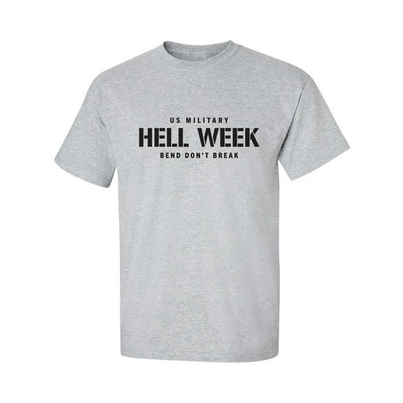 US Military Hell Week Adult Short Sleeve T-shirt