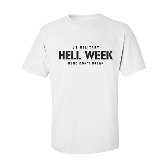 US Military Hell Week Adult Short Sleeve T-shirt