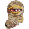 thumbnail image 1 of US Military Iraq Afghanistan Veteran Desert Camouflage Adjustable Baseball Hat Cap, 1 of 1