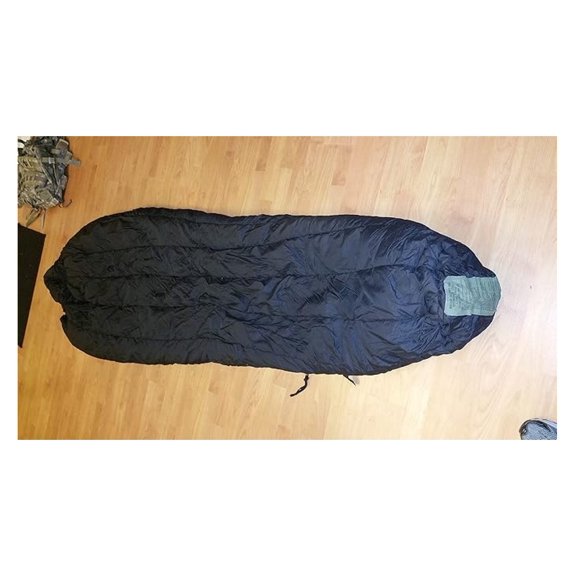 US Military Sleeping Bag -10F Black Intermediate Modular Sleep System - Camping Hiking