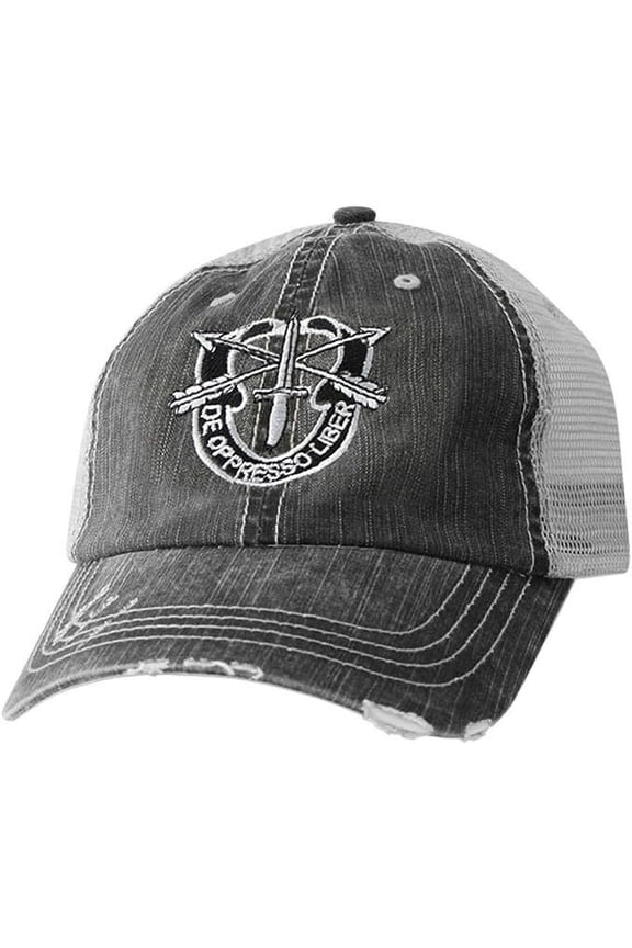 US Military Special Forces De Oppresso Liber Mesh Cap Hat Official Licensed