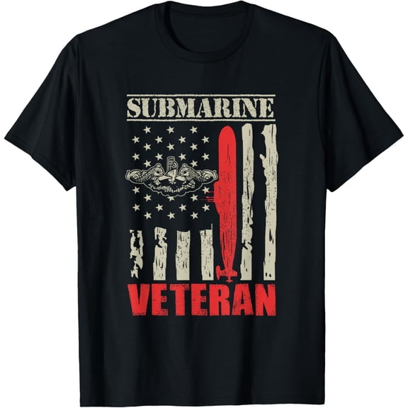 US Military Submarine Gift For A Veteran Submariner T-Shirt