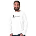 thumbnail image 1 of US Military USSF Space Force Logo Long Sleeve TShirt Men Women Brisco Brands X, 1 of 6