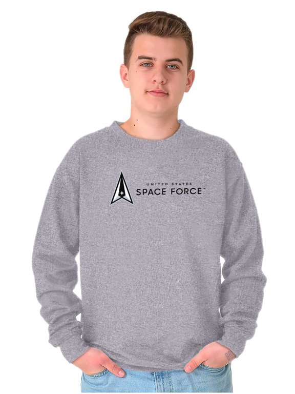 US Military USSF Space Force Logo Unisex Plus Size Sweatshirt Brisco Brands 2X