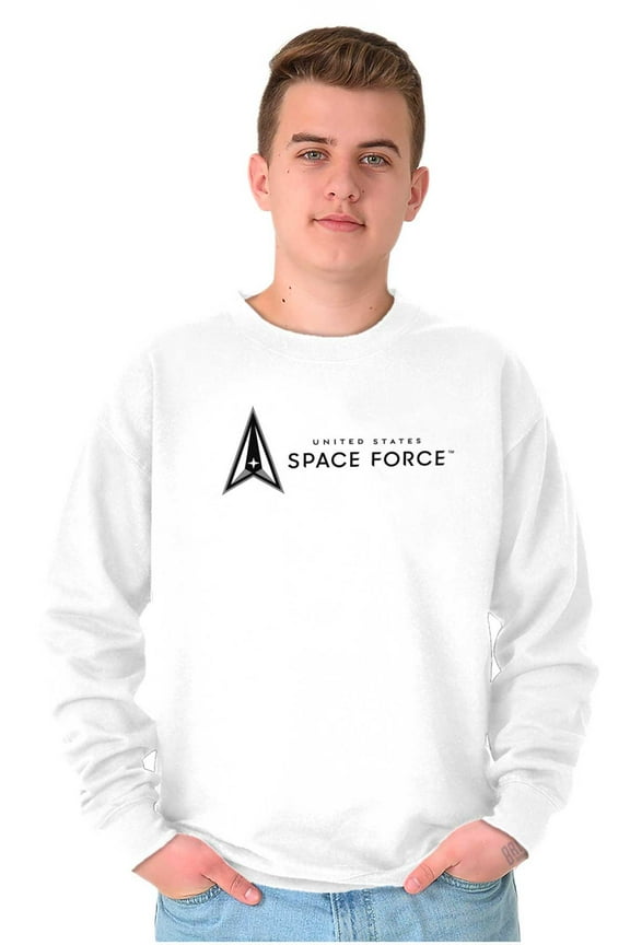 US Military USSF Space Force Logo Unisex Plus Size Sweatshirt Brisco Brands 5X