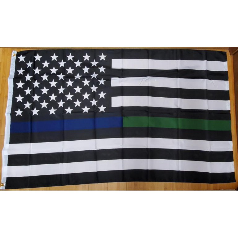 Port Authority Thin Blue Line Subdued American Flag Port Authority Thin Blue Line Subdued American Flag