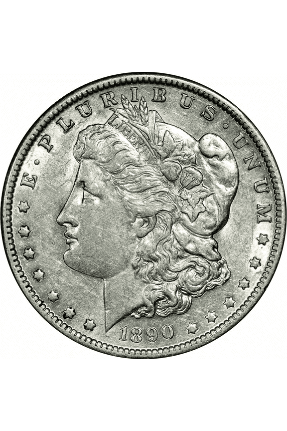 US Mint 1890O Morgan Silver Dollar Coin $1 Raw