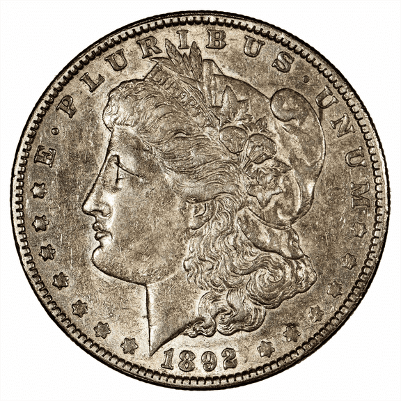 US Mint 1892O Morgan Silver Dollar Coin $1 Raw