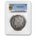 thumbnail image 1 of US Mint 1893-S Morgan Dollar Fine-12 Dollar Coin, Silver, 1 oz, 1 of 3